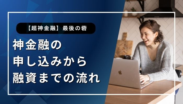 神金融の申し込みから融資までの流れ